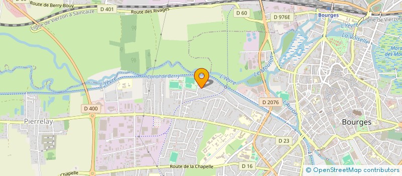 localisation de l'entreprise LE PETIT TOURNESOL  BOURGES