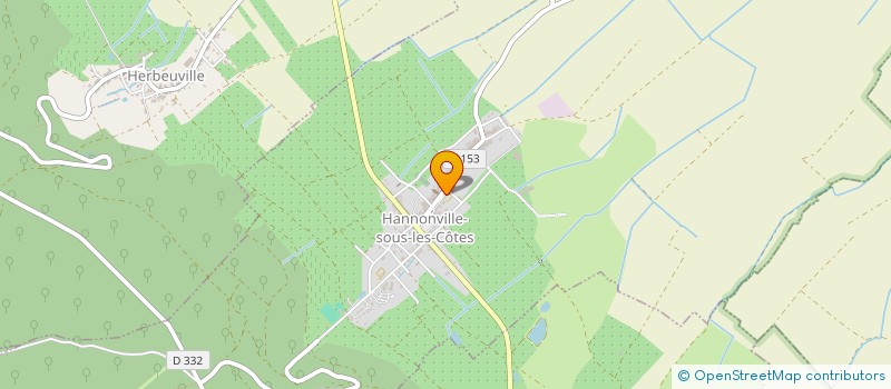 localisation de l'entreprise LE PETIT TRAIN à HANNONVILLE-SOUS-LES-COTES