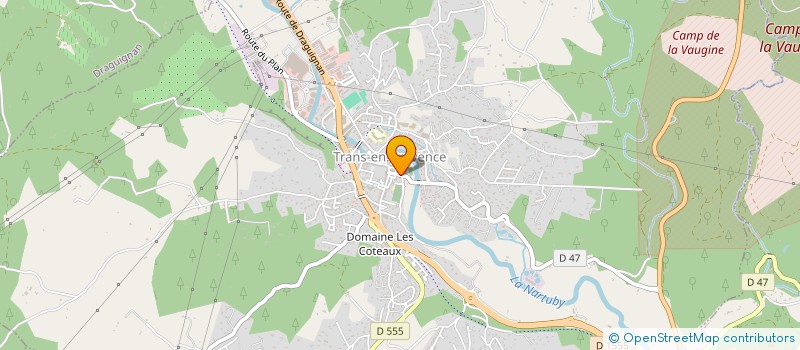 localisation de l'entreprise LE PETIT TRANSIAN à TRANS-EN-PROVENCE