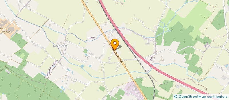 localisation de l'entreprise LE PETIT TRANSPORTEUR à LONGUE-JUMELLES