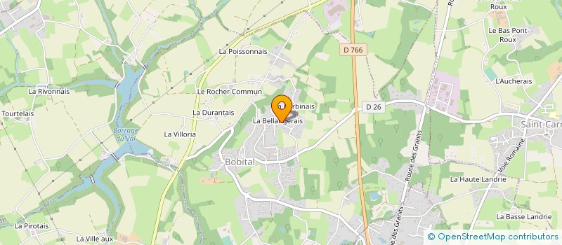localisation de l'entreprise LE PETIT VERGER à BOBITAL