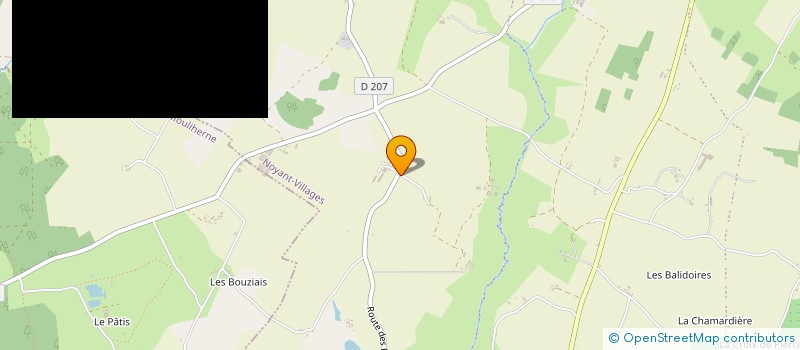 localisation de l'entreprise LE PETIT VERGER  NOYANT-VILLAGES