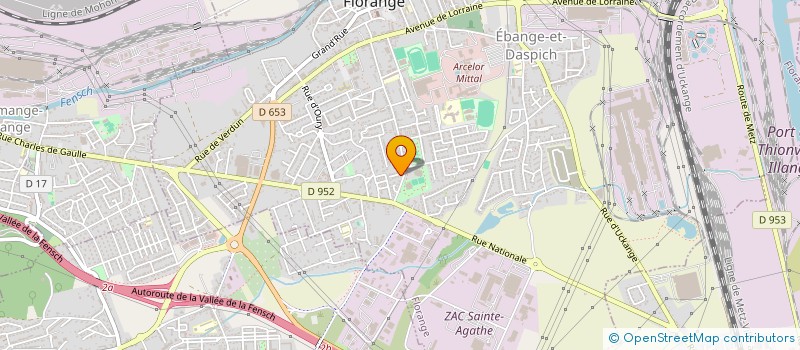 localisation de l'entreprise LE PETIT VILLARD  FLORANGE