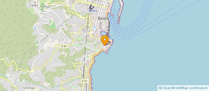 localisation de l'entreprise LE PETIT VINCENT à BASTIA