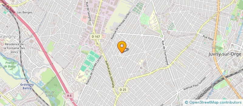 localisation de l'entreprise LE PETIT VOITURIER à SAVIGNY-SUR-ORGE