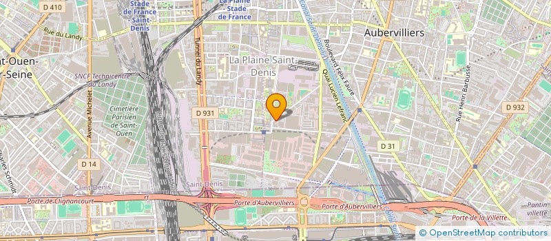 localisation de l'entreprise LE PETIT ZEPHIR EDITEUR à AUBERVILLIERS