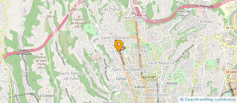 localisation de l'entreprise LE PETIT ZINC à NICE