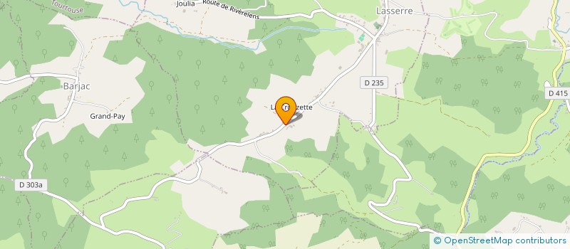 localisation de l'entreprise LE PETITOT à SAINTE-CROIX-VOLVESTRE