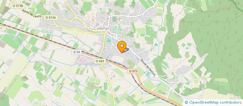 localisation de l'entreprise LE PETREL  CADENET