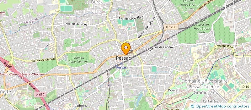 localisation de l'entreprise LE PETRIN DE JEANNE à PESSAC