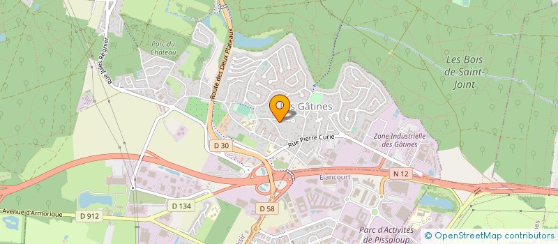 localisation de l'entreprise LE PETRIN DE MARCOUVILLE  PLAISIR