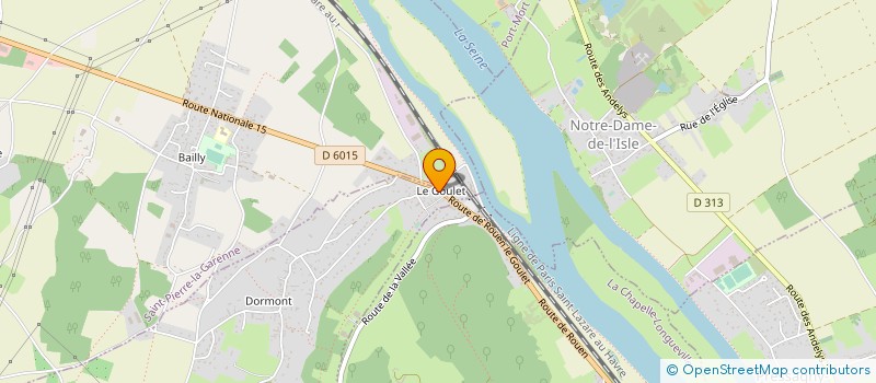 localisation de l'entreprise LE PETRIN DU GOULET  SAINT-PIERRE-DE-BAILLEUL