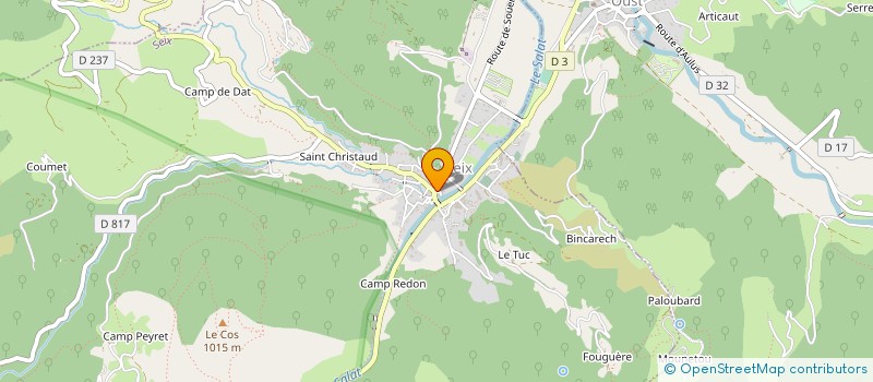localisation de l'entreprise LE PETRIN GOURMAND  SEIX