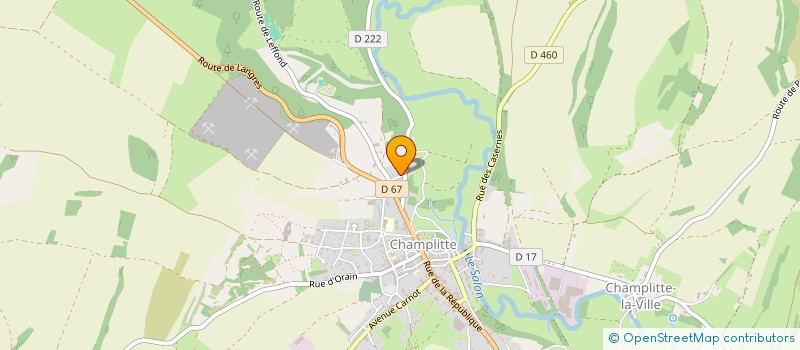 localisation de l'entreprise LE PETRIN POUR VOIR PLUS LOIN  CHAMPLITTE