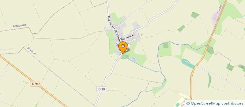 localisation de l'entreprise LE PEUC'H  SORBON