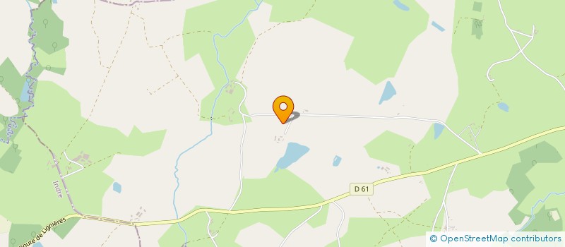 localisation de l'entreprise LE PHALENE - ARTS PLURIELS  LIGNIERES