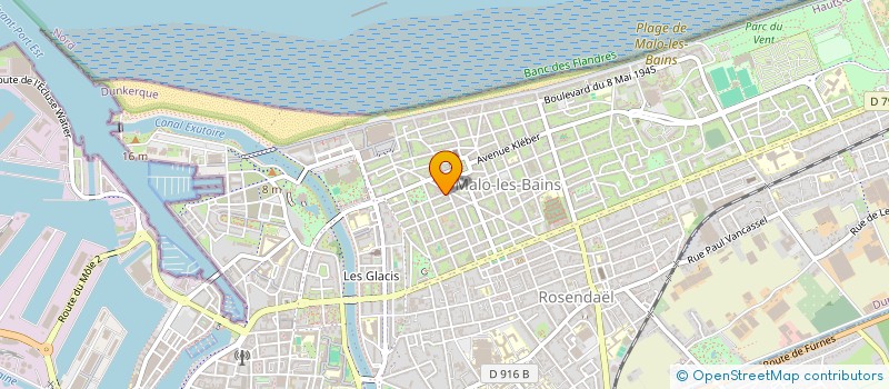localisation de l'entreprise LE PHARE à DUNKERQUE
