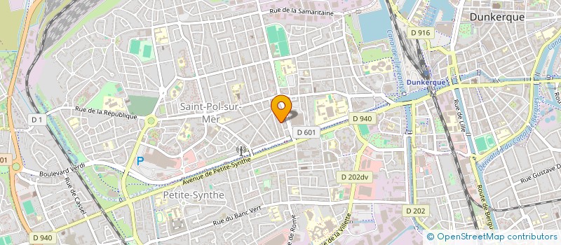 localisation de l'entreprise LE PHARE  DUNKERQUE