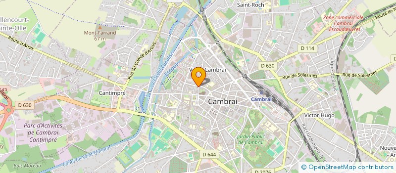 localisation de l'entreprise LE PHARE à CAMBRAI