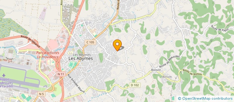 localisation de l'entreprise LE PHARE à LES ABYMES