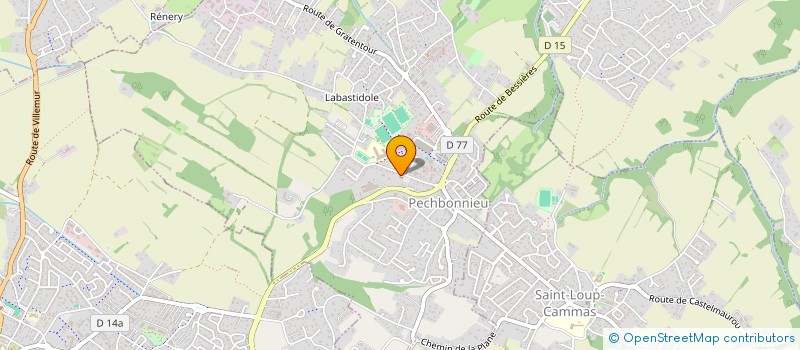 localisation de l'entreprise LE PHARE  PECHBONNIEU