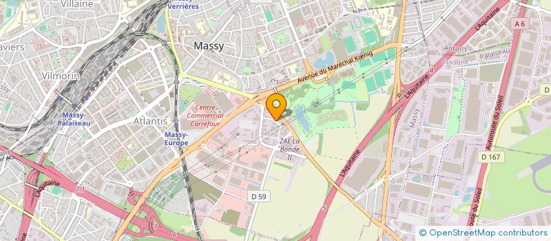localisation de l'entreprise LE PHARE DE BANNALEC à MASSY
