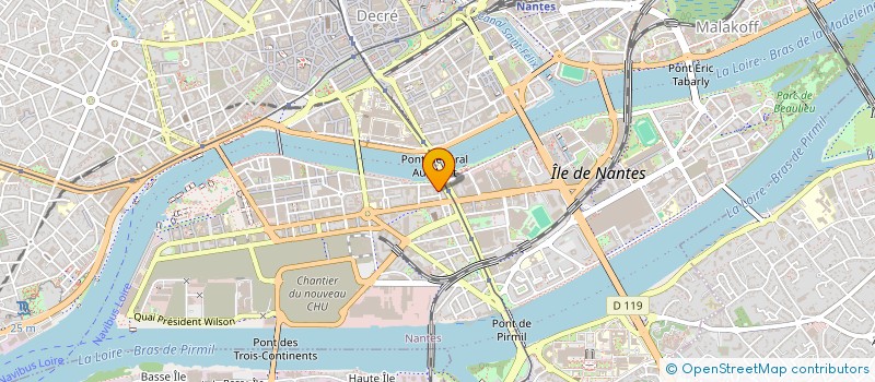 localisation de l'entreprise LE PHARE DE MER à NANTES