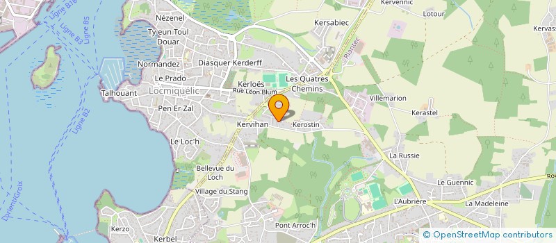 localisation de l'entreprise LE PHARE DES ATYPIQUES -  TND 56  RIANTEC