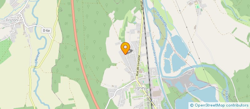 localisation de l'entreprise LE PHARE DES GOELANDS  IGNEY