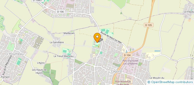 localisation de l'entreprise LE PHARE DU BOUT DU MONDE  LAGORD