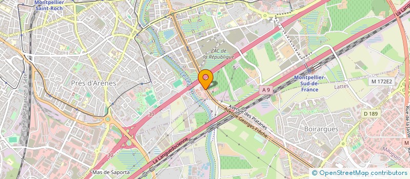 localisation de l'entreprise LE PHARE DU LEZ à MONTPELLIER