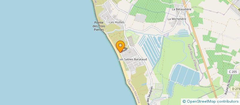 localisation de l'entreprise LE PHARE RESTAURATION  SAINT-DENIS-D OLERON