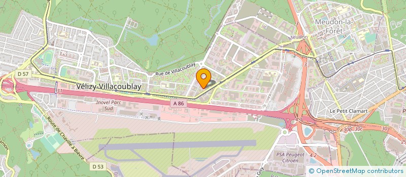 localisation de l'entreprise LE PHARE SAINT LOUIS VII  VELIZY-VILLACOUBLAY