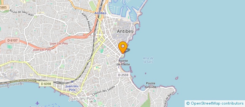 localisation de l'entreprise LE PHENICIA RESTAURANT à ANTIBES