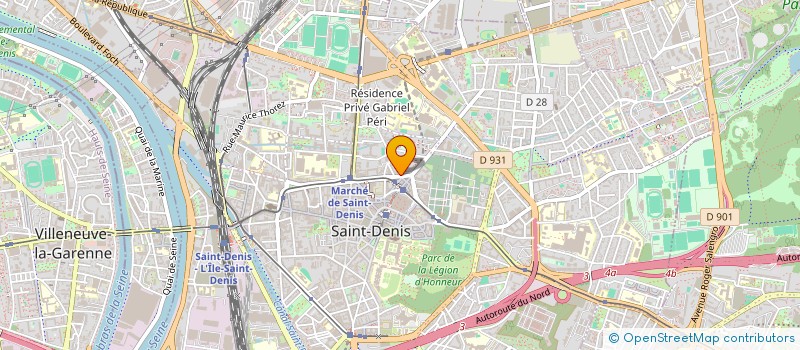 localisation de l'entreprise LE PHENIX à SAINT-DENIS