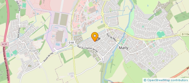 localisation de l'entreprise LE PHENIX à MARLY