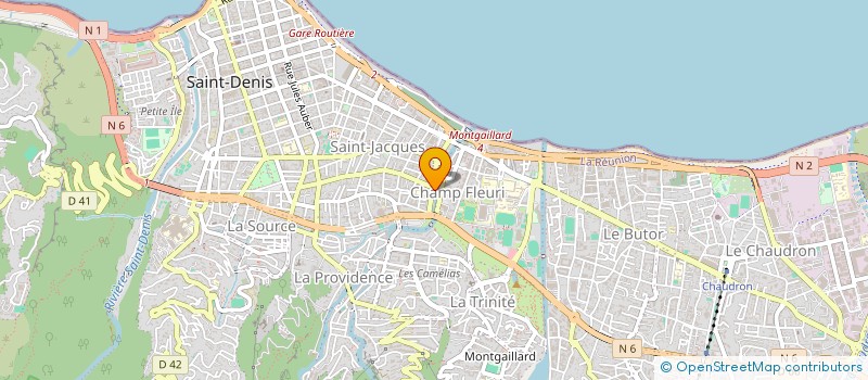 localisation de l'entreprise LE PHENIX à SAINT-DENIS