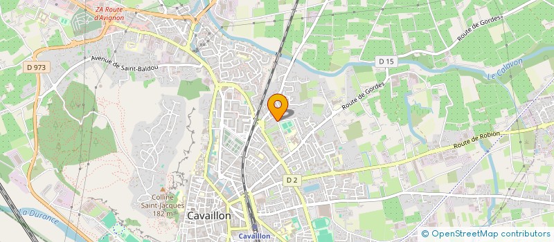 localisation de l'entreprise LE PHENIX  CAVAILLON