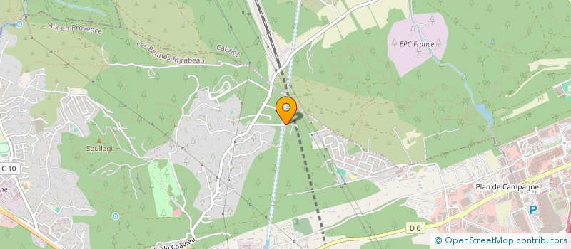 localisation de l'entreprise LE PHENIX à LES PENNES-MIRABEAU