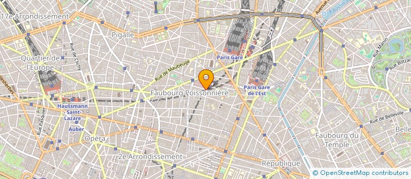 localisation de l'entreprise LE PHENIX à PARIS