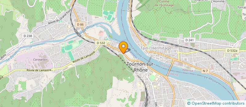 localisation de l'entreprise LE PHENIX à TOURNON-SUR-RHONE