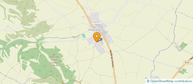 localisation de l'entreprise LE PHENIX  VILLASAVARY