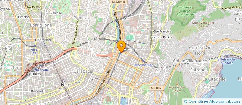 localisation de l'entreprise LE PHENIX  NICE