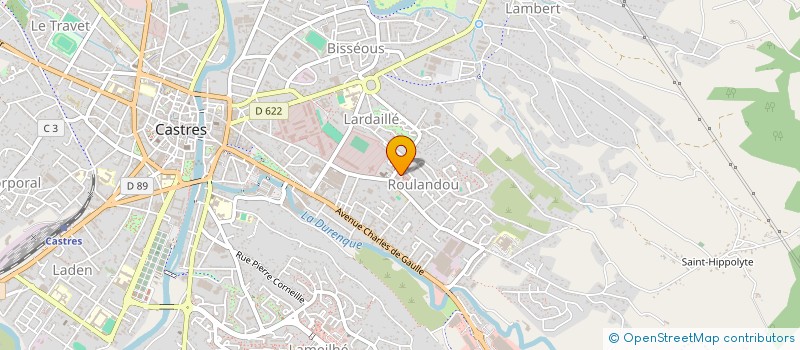 localisation de l'entreprise LE PHENIX  CASTRES