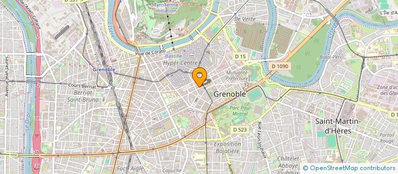 localisation de l'entreprise LE PHENIX  GRENOBLE