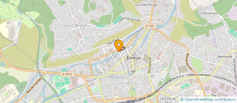 localisation de l'entreprise LE PHENIX à EVREUX