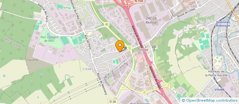 localisation de l'entreprise LE PHENIX à LISSES