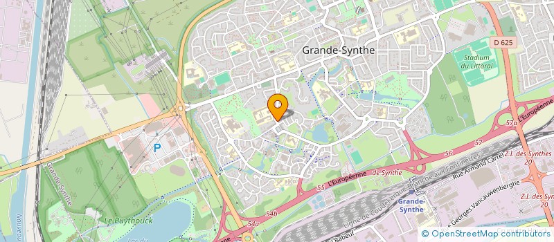 localisation de l'entreprise LE PHENIX à GRANDE-SYNTHE