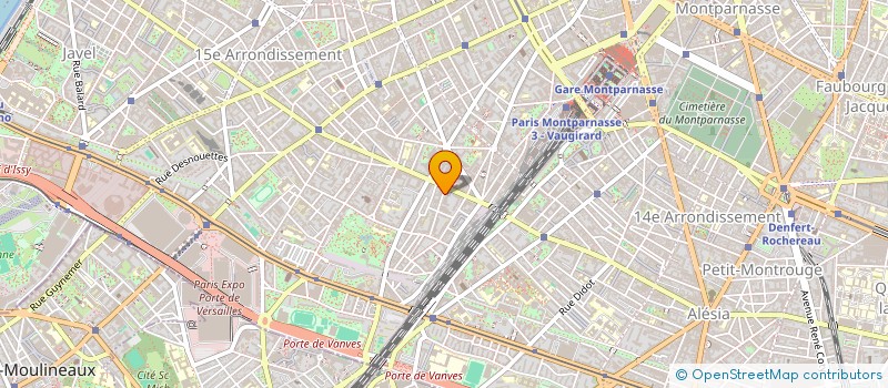 localisation de l'entreprise LE PHENIX BLEU 75  PARIS