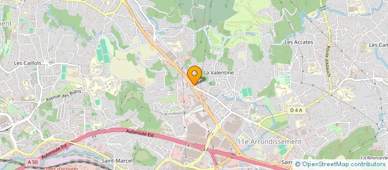localisation de l'entreprise LE PHENIX ELECTRIQUE à MARSEILLE